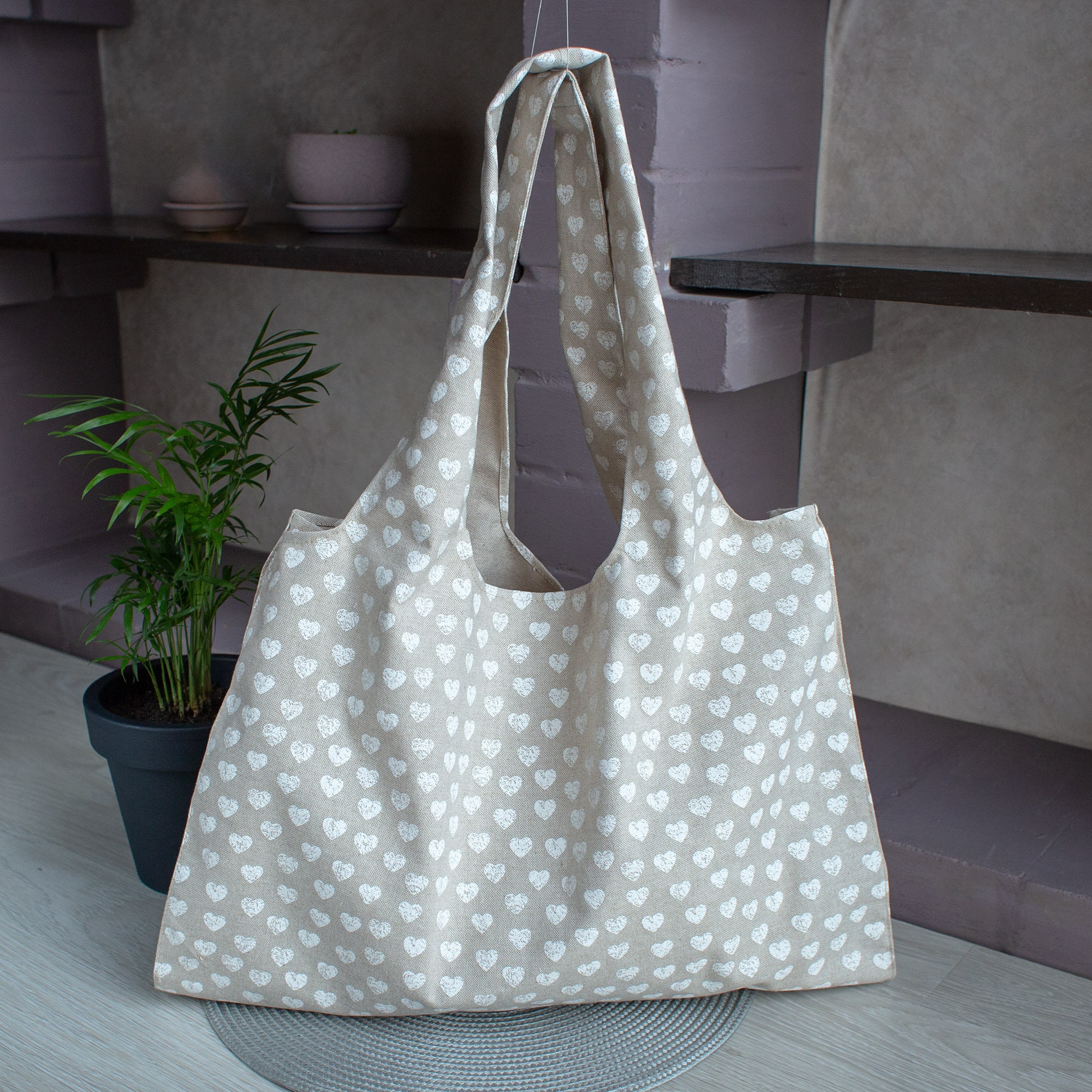 Shopping bag, Fabric shopper bag, School Tote Bag, Shopping bag, Cotton tote bag, Beige tote bag,  Casual Sling Bag,  Canvas tote bag