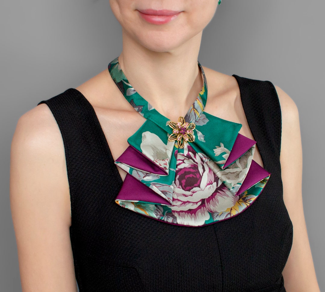 Jabot Collar, Designer Ties, Jabot, Mothers Day Gift, Victorian Collar