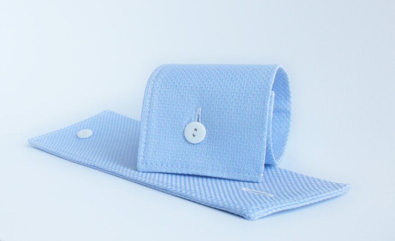 Summer fashion women Blue women office cuffs Detachable cuffs Wear for Lady