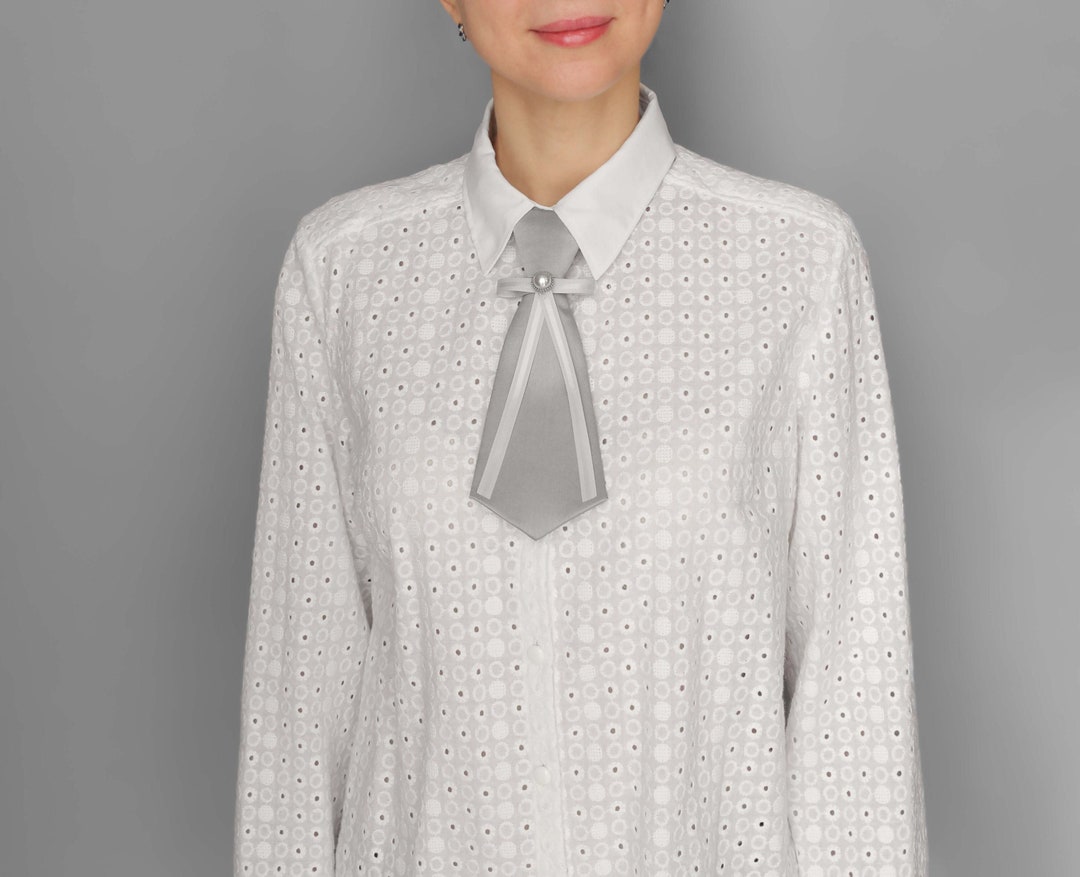 ILLIGO Ribbon Tie Square Neck Blouse グレー MUSINSA公式 | ILLIGO Ribbon Tie Square Neck Blouse - Gray