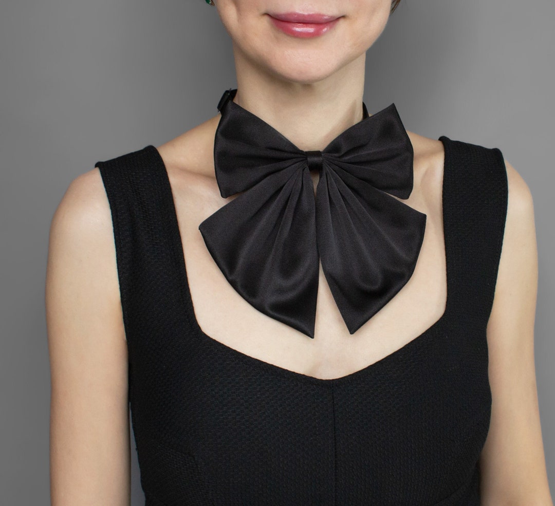 ワンピース smoothmood Souissi Bow Tie Dress Black smoothmood Souissi Bow Tie Dress Black
