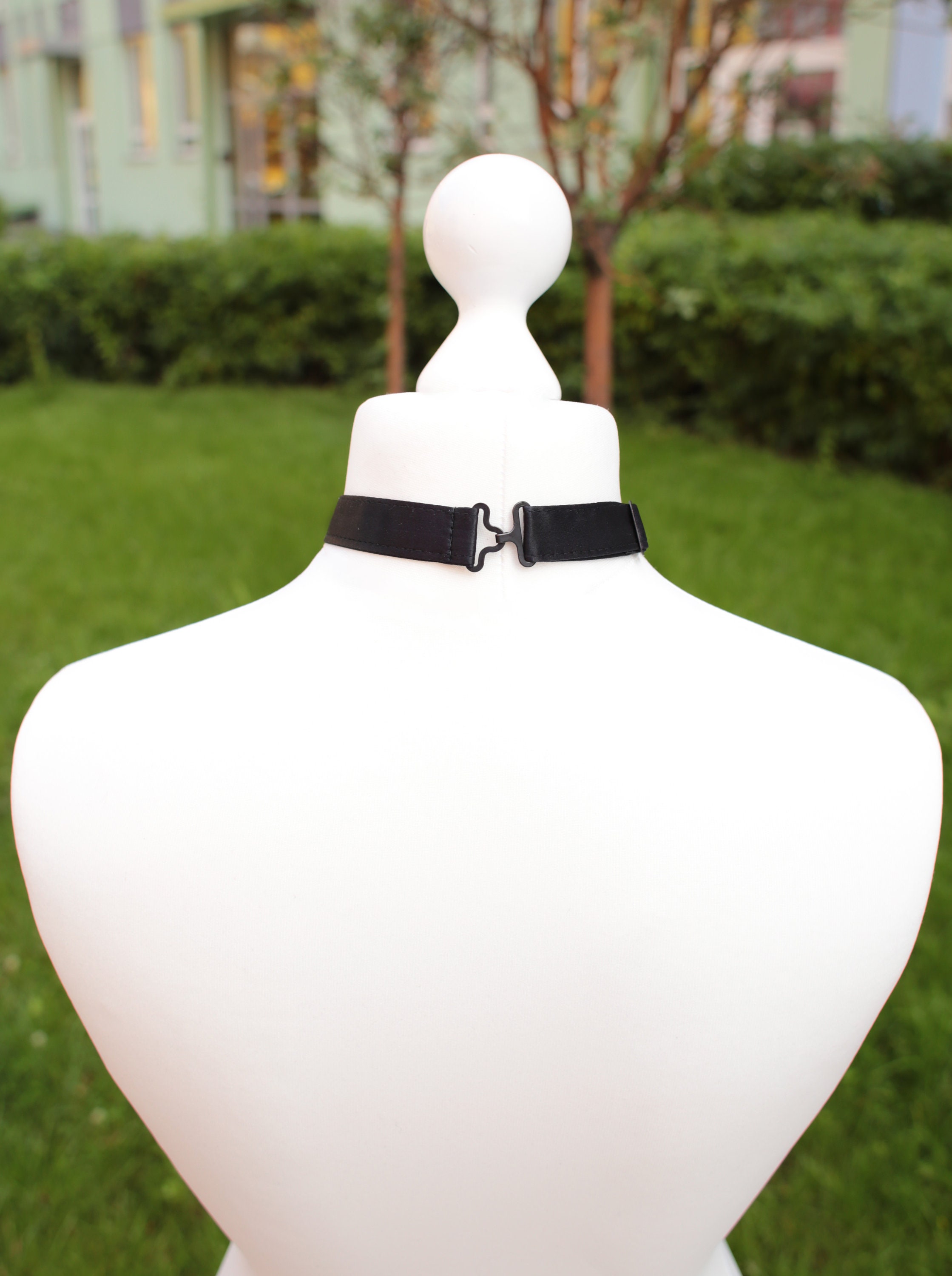 thin black ties
