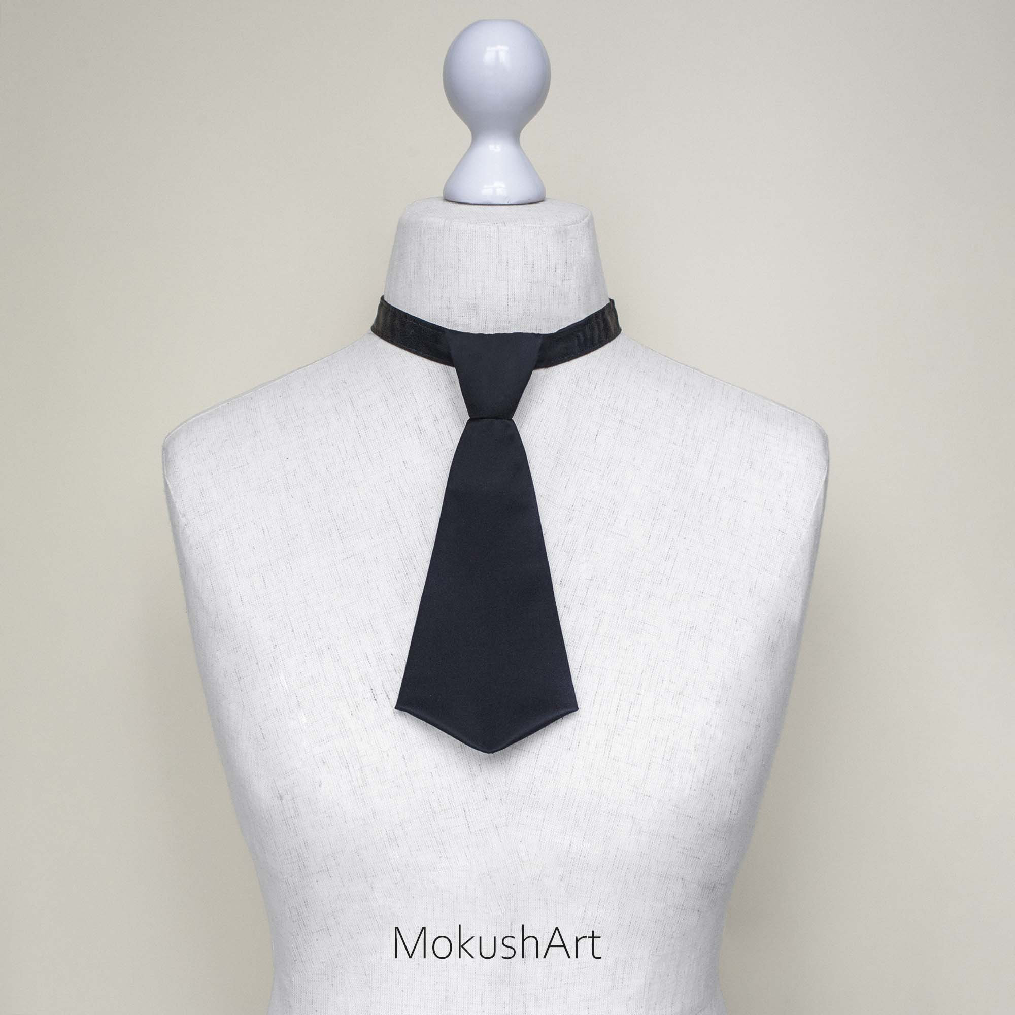 100% Black Silk Skinny Tie Women's Neckties Neck Tie Woman 100% Black Silk Skinny Tie Women's Neckties Neck Tie Woman