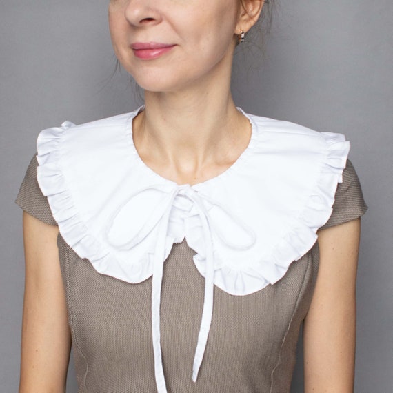 Peter Pan Collar Detachable Collar Fake Collar Ruffle Collar