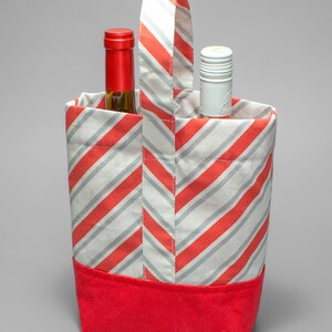 May include: wine tote patterns sewing
