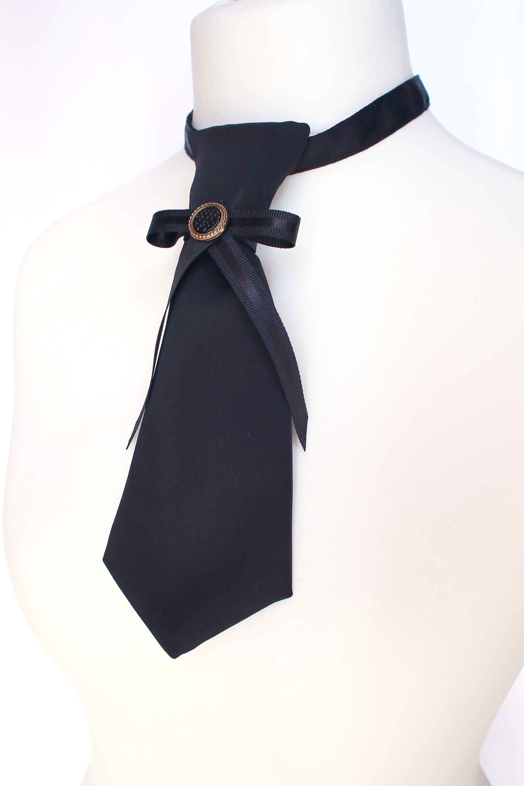 BHHJKK Schaf-Krawatte Schwarz - Lustige Tiermotiv Krawatte Für Herren