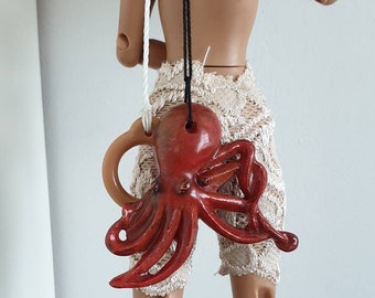 Blythe doll Pull ring Octopus