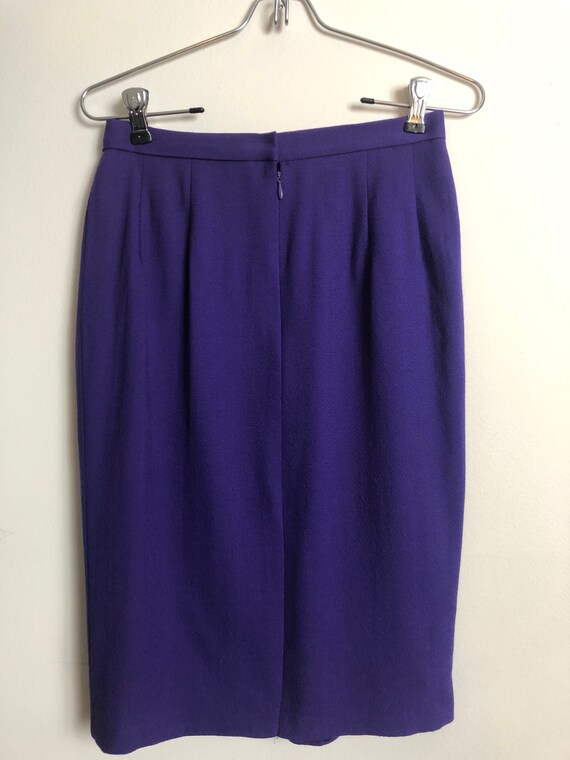 Vintage 80s Skirt, 80's Pencil Skirt, Eighties Sk… - image 5