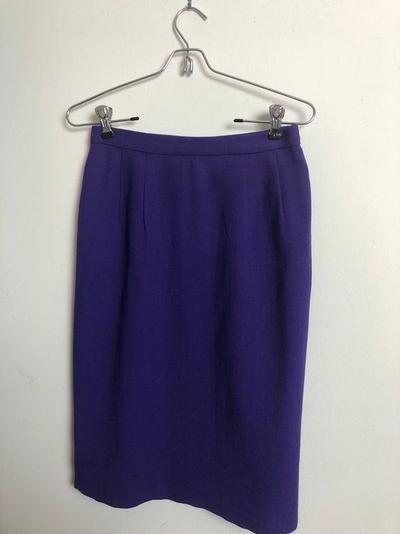 Vintage 80s Skirt, 80's Pencil Skirt, Eighties Sk… - image 4