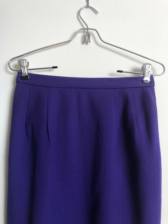 Vintage 80s Skirt, 80's Pencil Skirt, Eighties Sk… - image 2