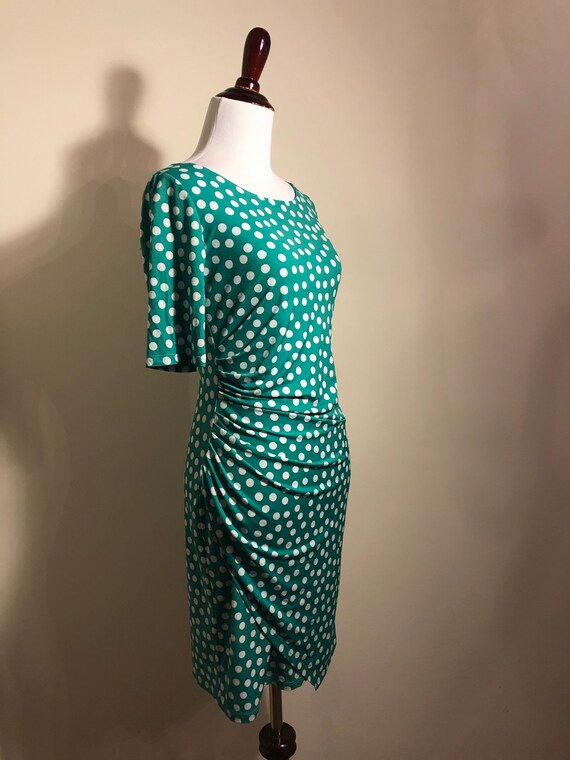 Retro Polka Dot Dress, 50's Inspired Polka Dot Dr… - image 3