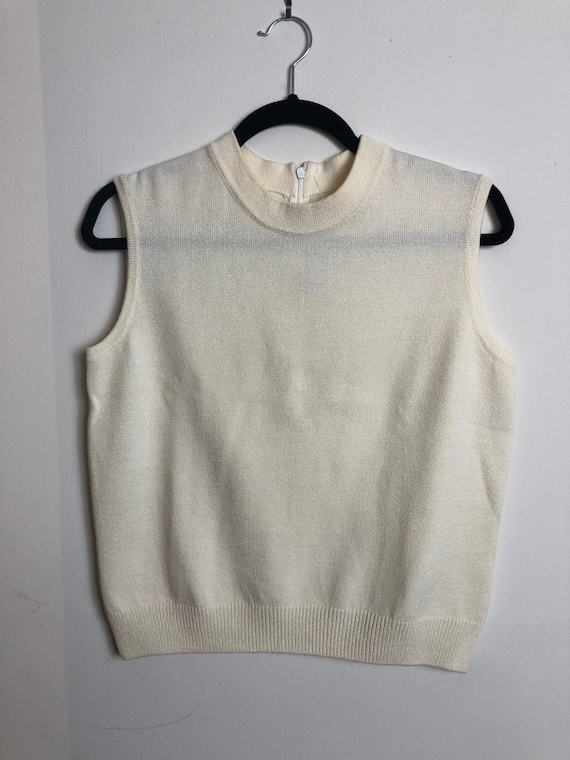 vintage white turtleneck - Gem