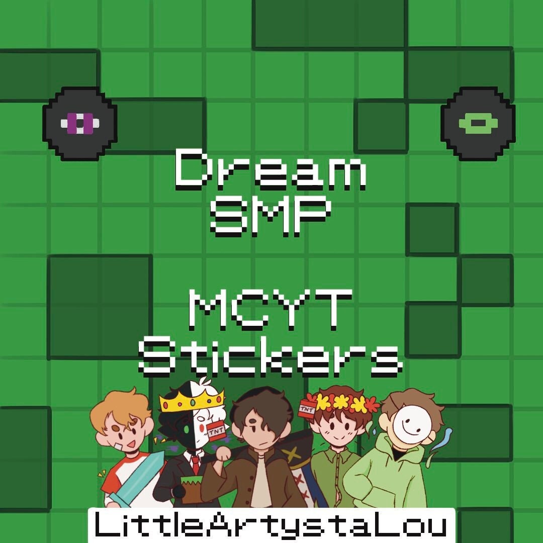 MCYT Stickers Etsy