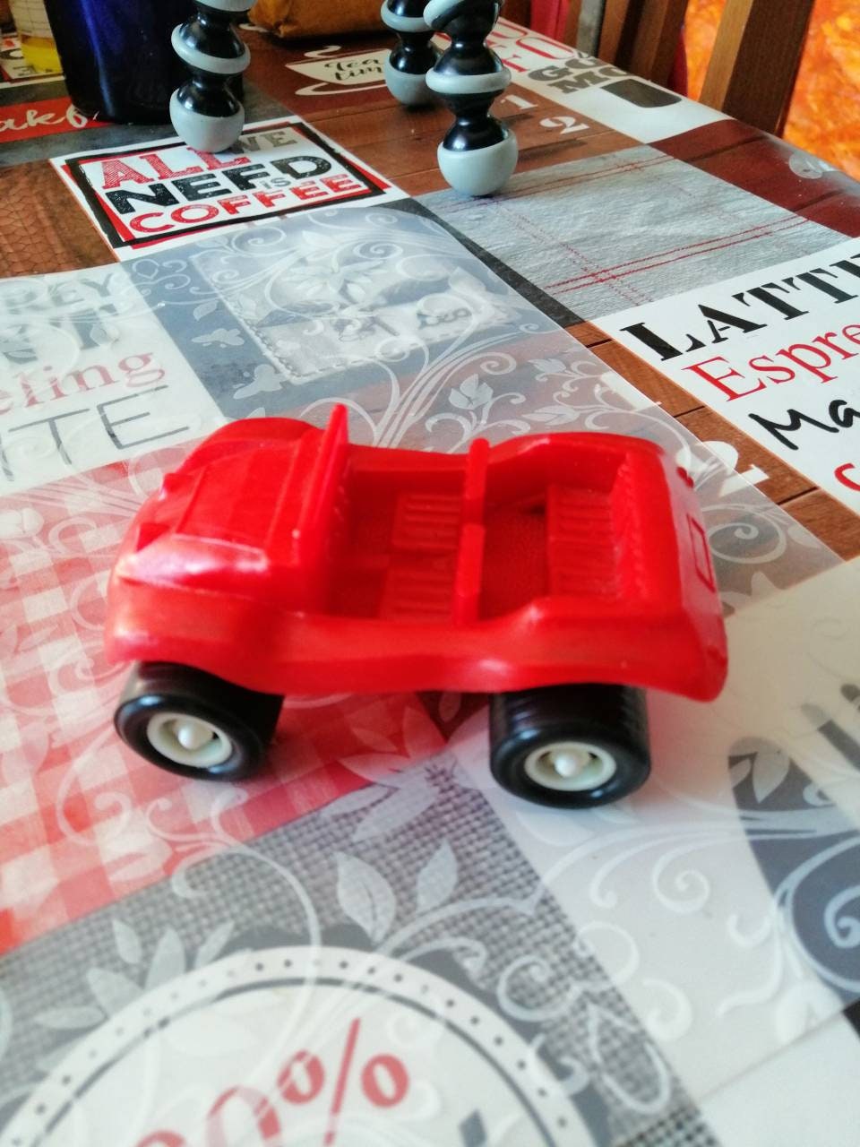 Vintage Cart. Little Cart. Plastic Cart. Rare Cart. Made in Etsy