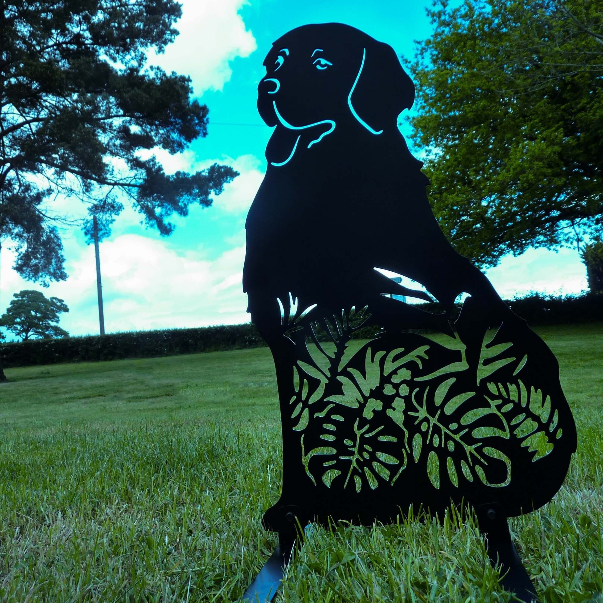 Metal Laser Cut Garden Décor Patio Sculpture Present for all Etsy