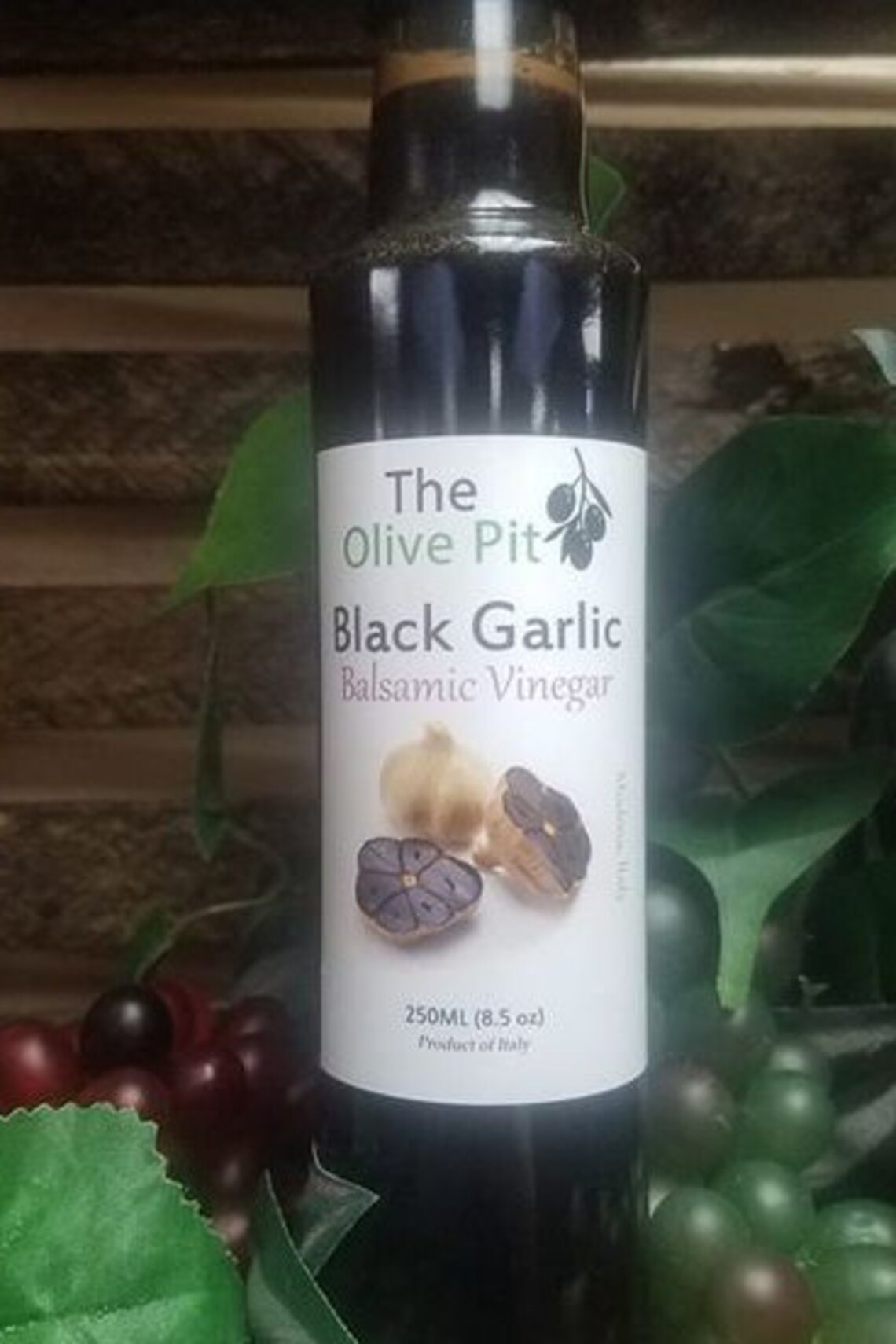 Black Garlic Balsamic Vinegar Thick Etsy