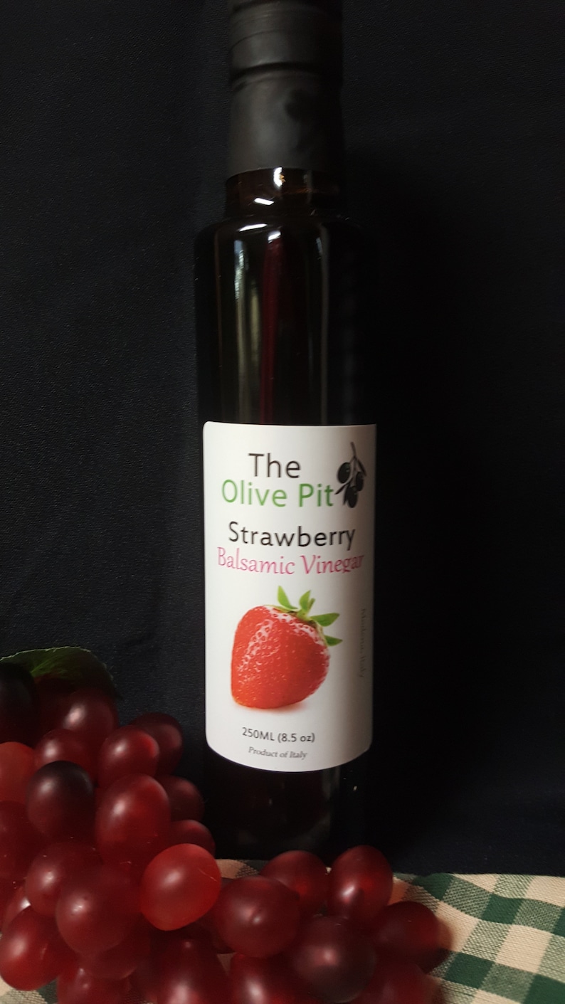 Strawberry Balsamic Vinegar Thick Etsy