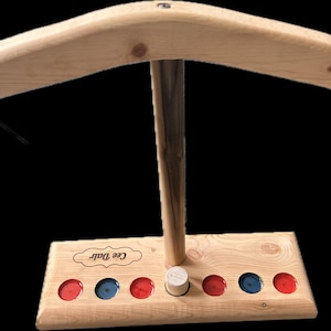 Hook & Ring Toss Tabletop Game/2-Player with score board