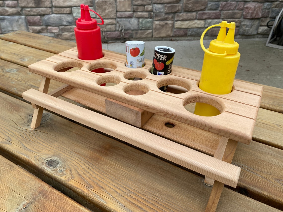 Mega Table Condiment Caddy Etsy