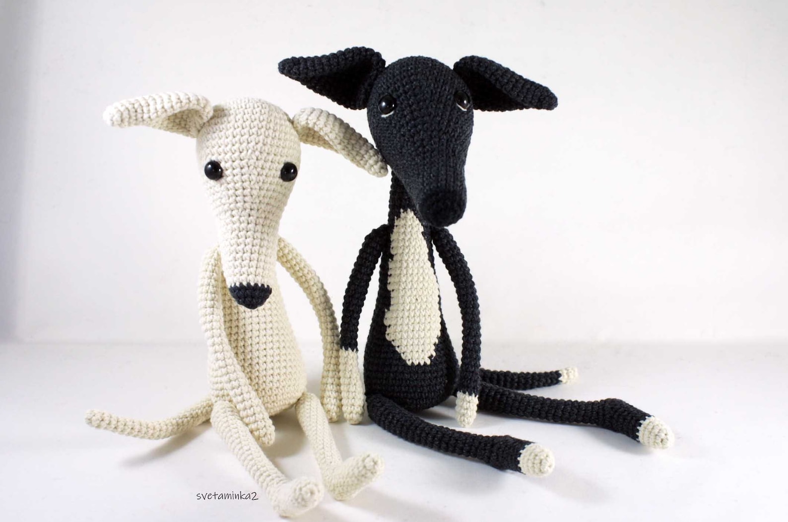 Crochet Whippet in Sweater Pattern Crochet Greyhound Dog Etsy