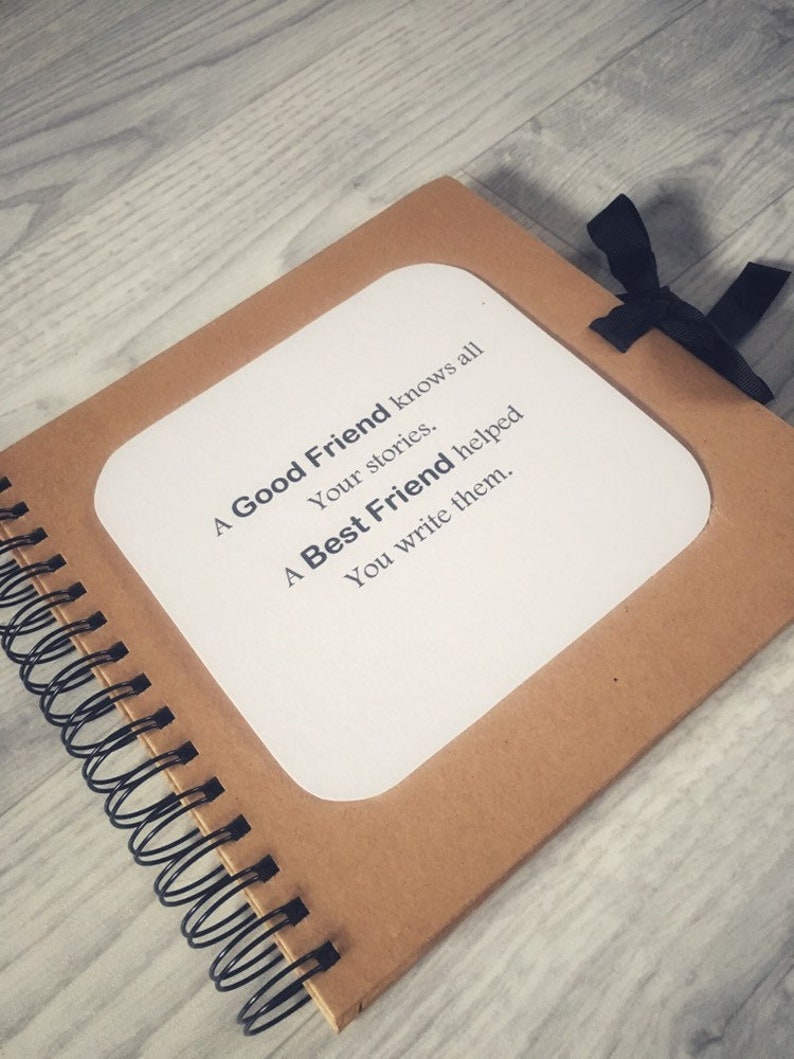 Good friend Best friend Memory/Scrap Book Etsy
