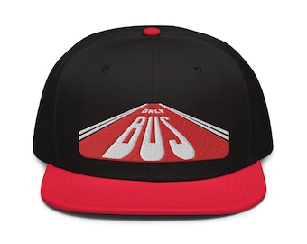 Bus Only Lane Transit Rider Snapback Hat