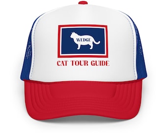 Wedge LIVE offizieller "Cat Tour Guide" Trucker Hat