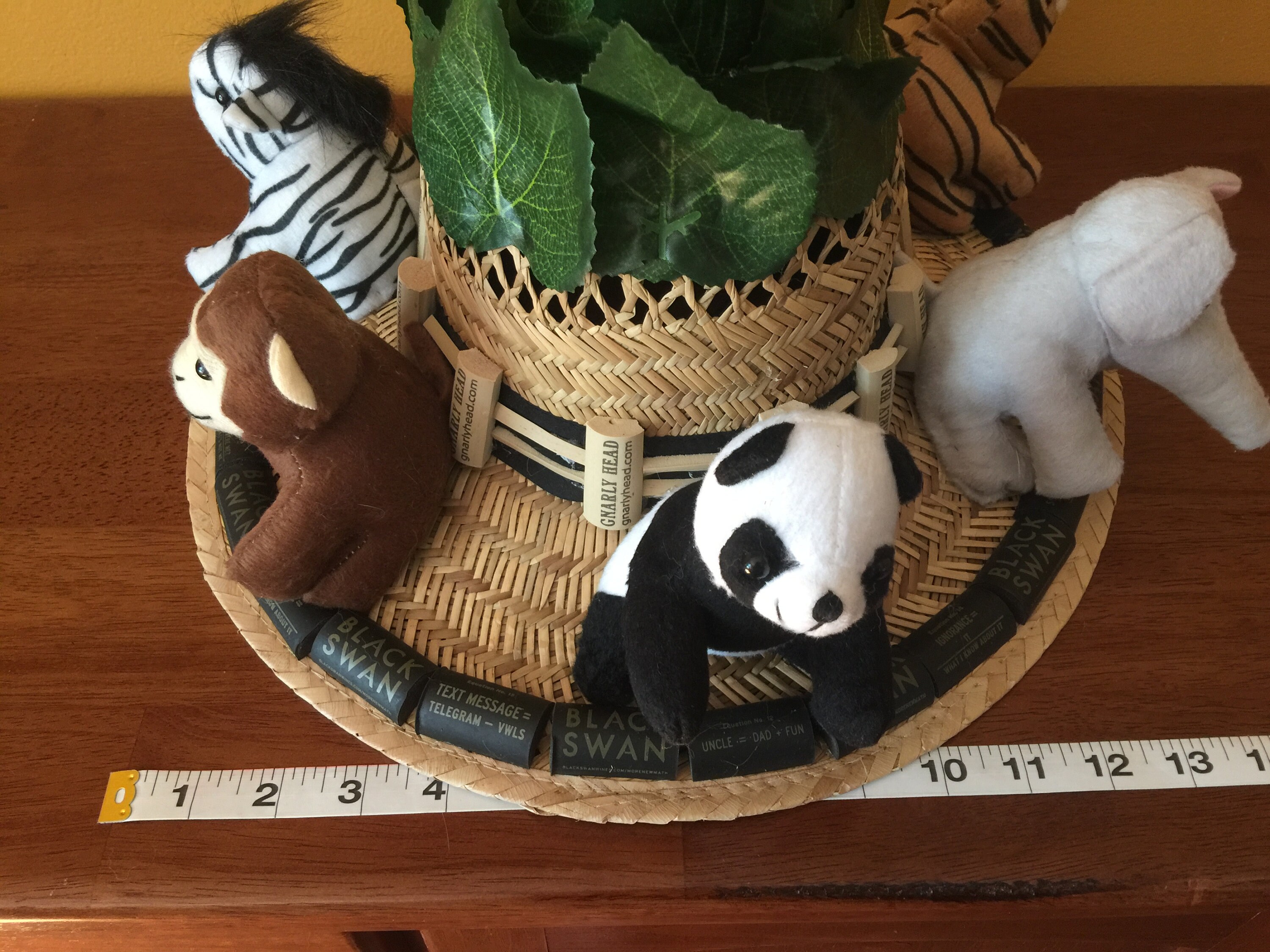 Hat Safari Zoo Animals Novelty Headwear Etsy