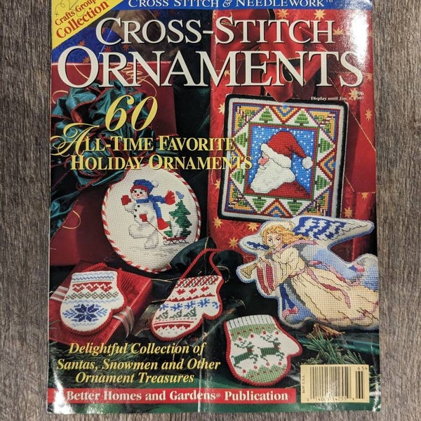 Cross Stitch and Needlework Magazine Etsy