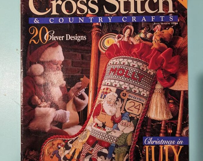 Cross Stitch and Country Crafts July/august 1994 Etsy