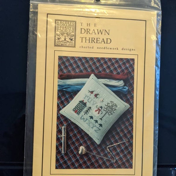 The Drawn Thread Cross Stitch Pattern Etsy