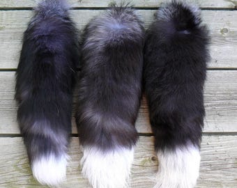 Large Real Fox Fur Tail Keychain, Fluffy Fuzzy Bag Charm, Handbag Key Chain, Car Keychain, Bag Accessory, Gift For Her