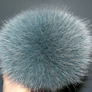 Pompon di vera pelliccia di volpe, pompon di pelliccia per cappello, palla di pelliccia, pompon staccabile, pompon di pelliccia soffici, regalo per lei, pompon soffici, pompon staccabili