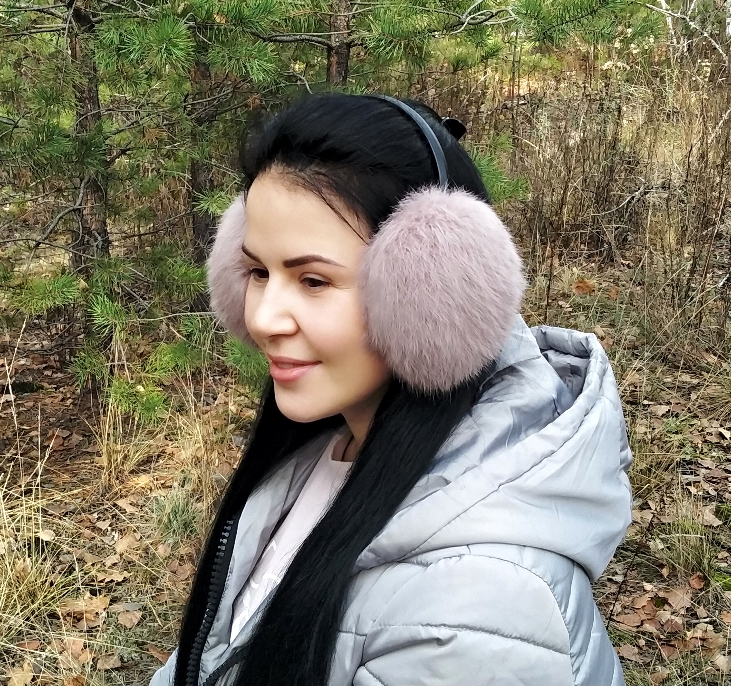 Girls' Fur Earmuffs Rabbit Fur Ear Muffs Warm Earmuffs Etsy