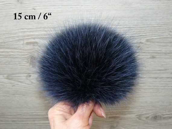 6 (15cm) Faux Fur Pom Pom