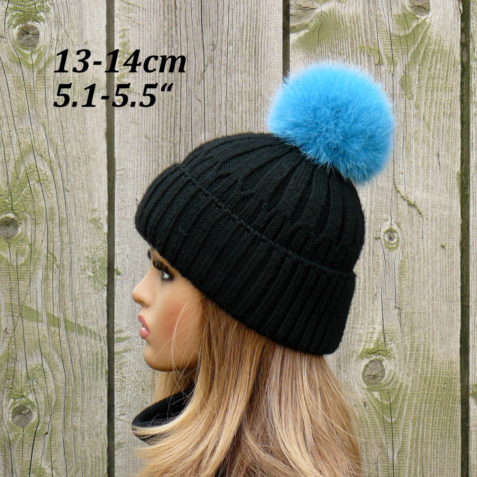 Lot De 16 Pompons En Fausse Fourrure Pour Chapeaux – Boules Duveteuses Avec Boucle élastique Pour Loisirs Créatifs, Chaussures, Gants, Chapeaux, Sacs (rose