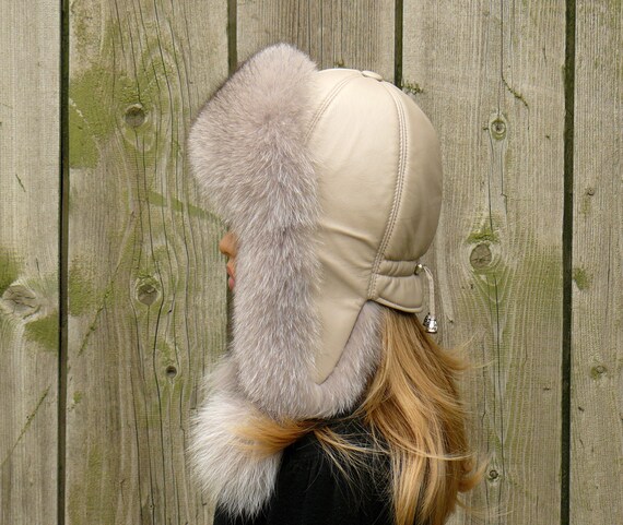 Faux Fur Trapper Hat, Women's Trapper Hat