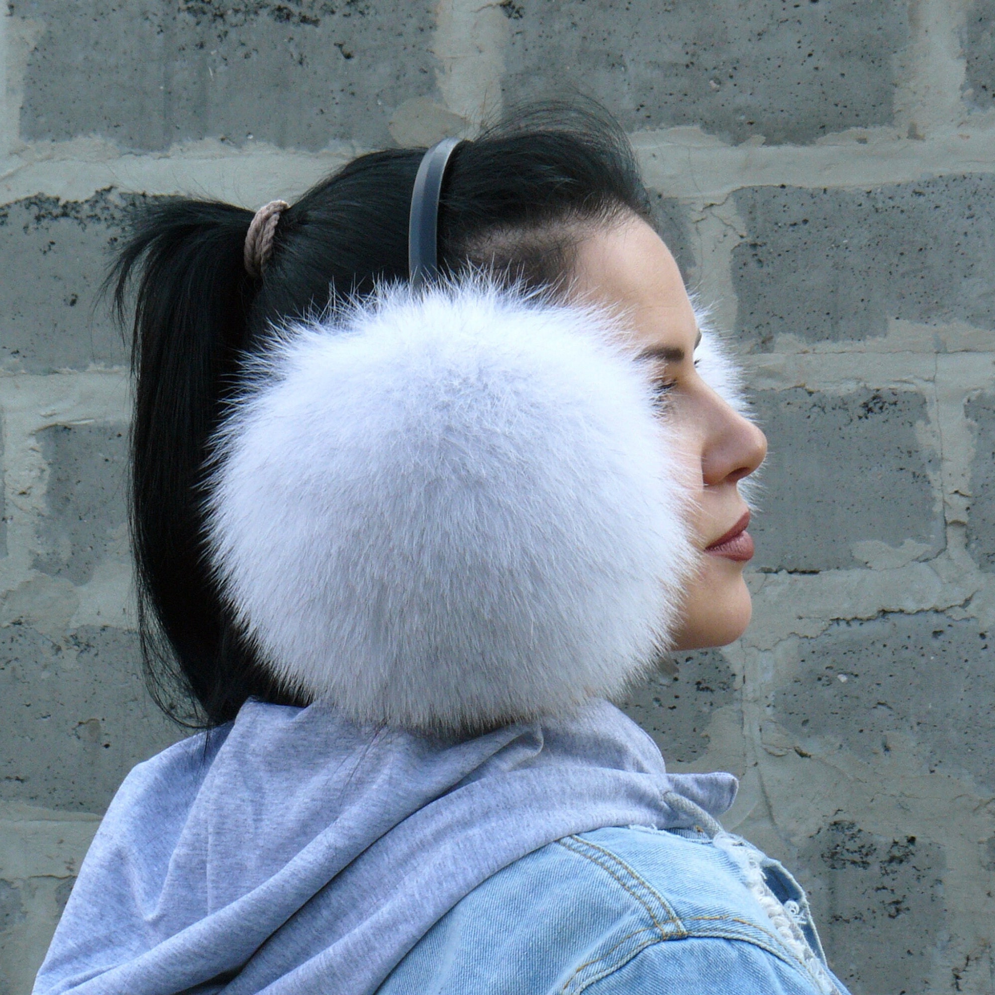 womens faux fur earmuffs MUFF ICELAND