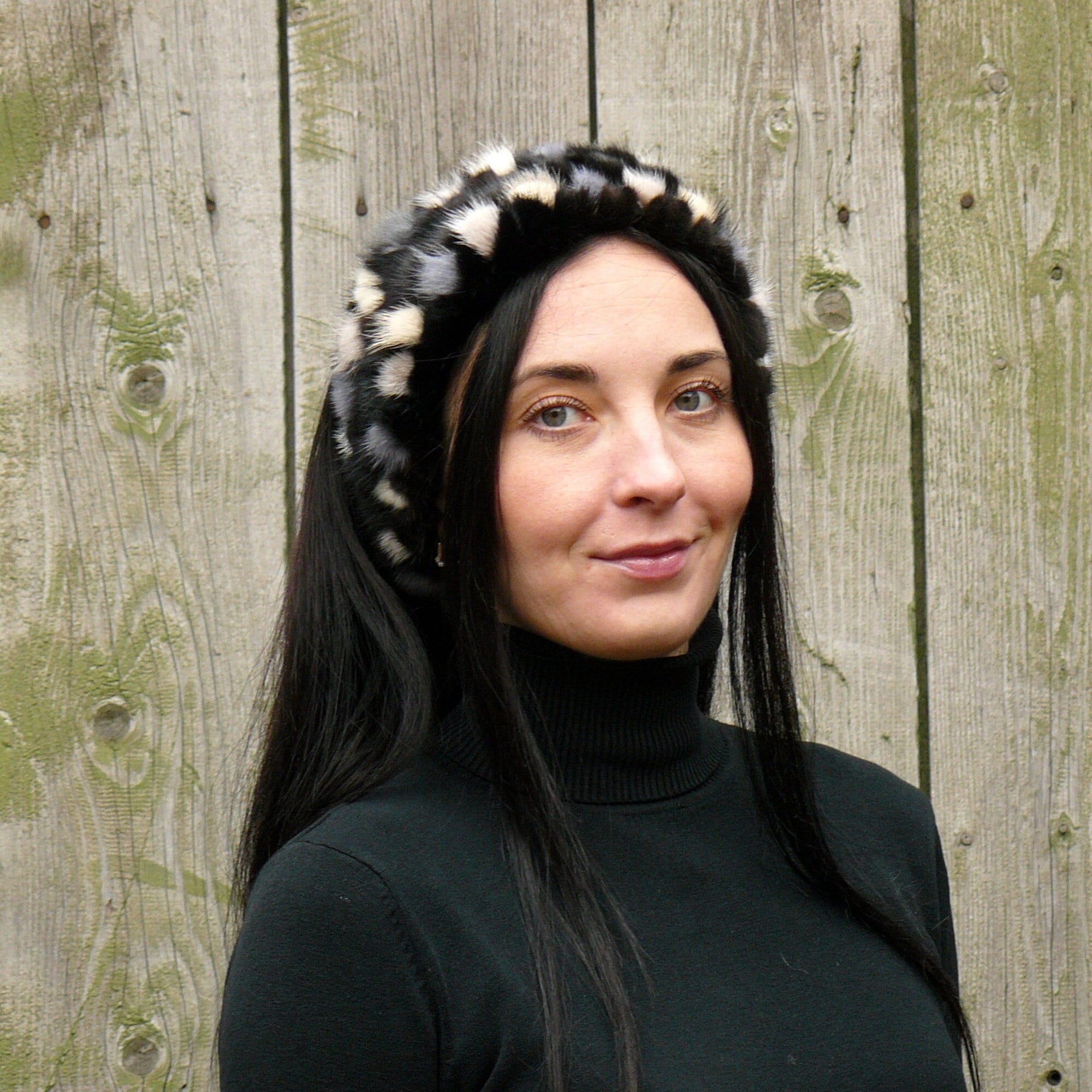 Fascia Per Capelli Incrociata, In Morbido Pile, Da Donna | Merceria E Tessuti - Foto 5