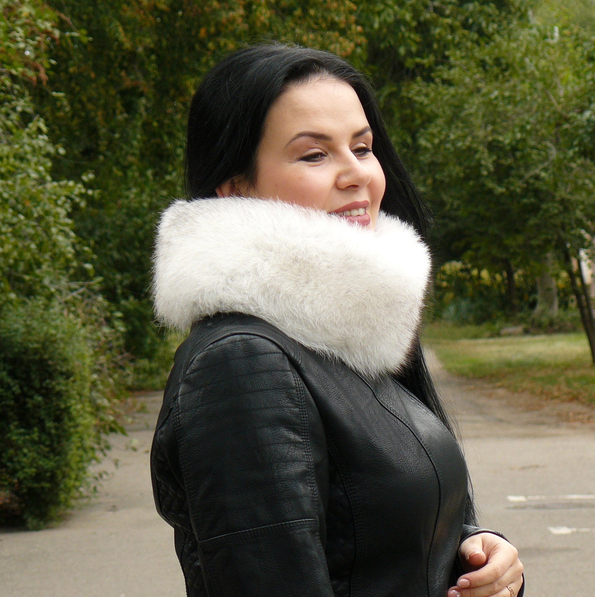 Ameri DEFORMATION COLLAR SHAGGY COAT ヴィンテージファッション 