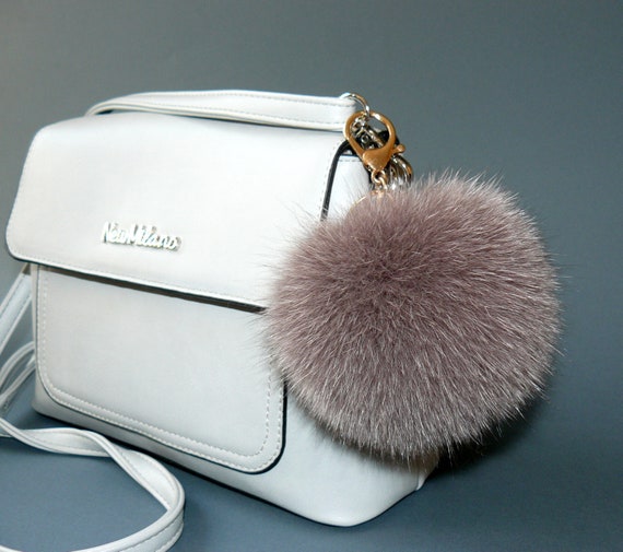fluffy chain bag