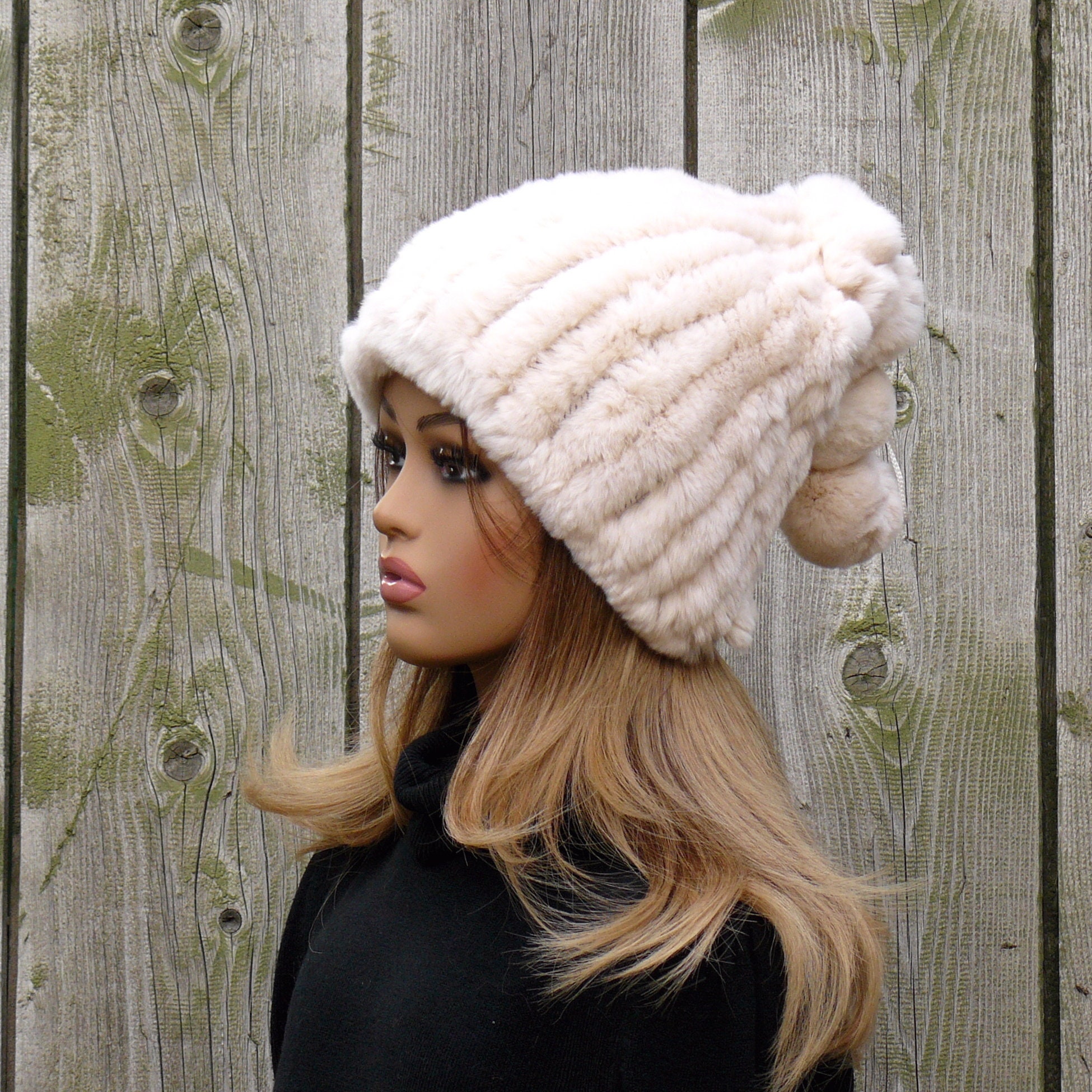 Rabbit Fur Snood - Etsy display picture 1