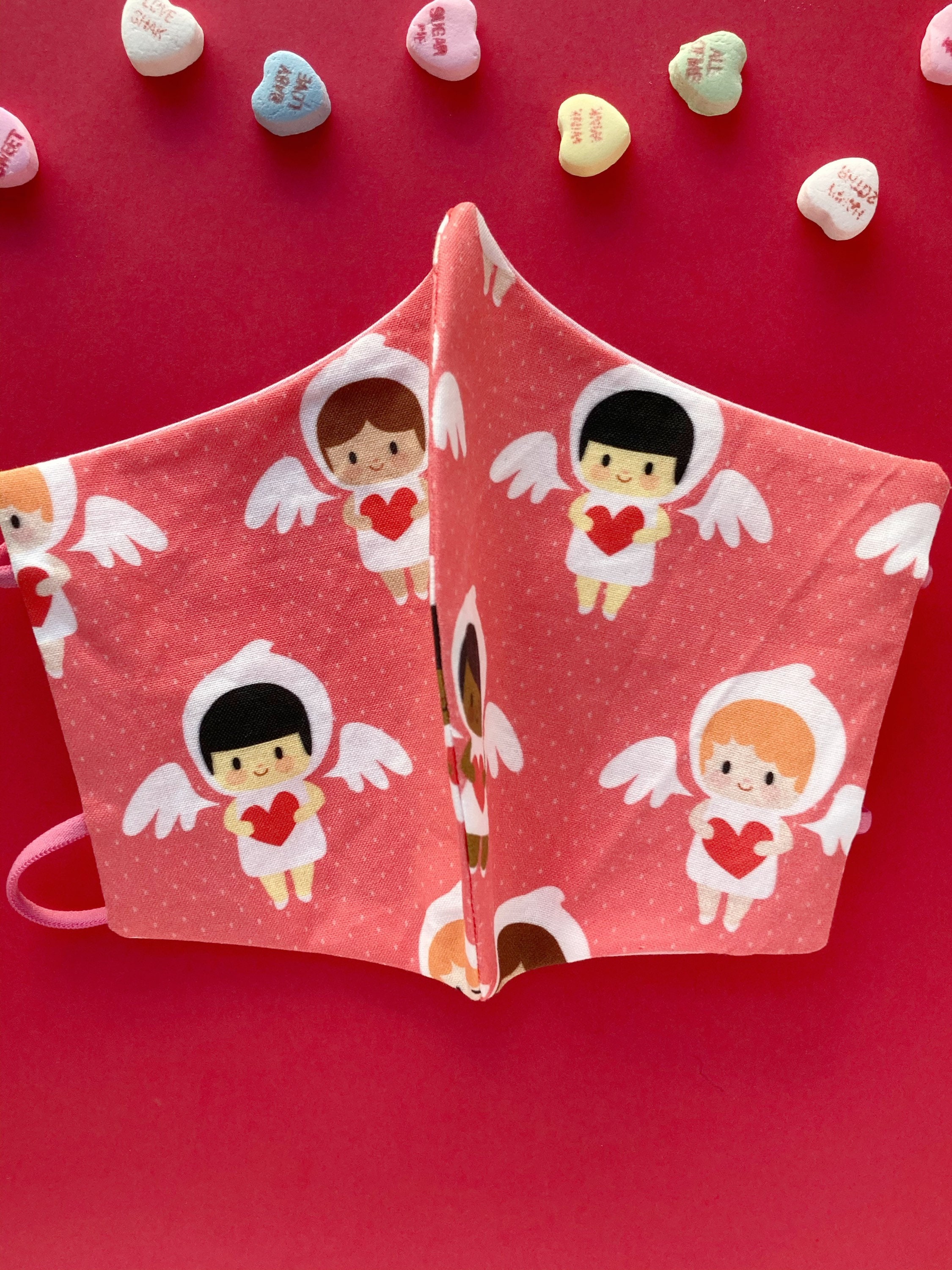 Cupid Face Mask Valentines Day face mask 100 Cotton Face Etsy