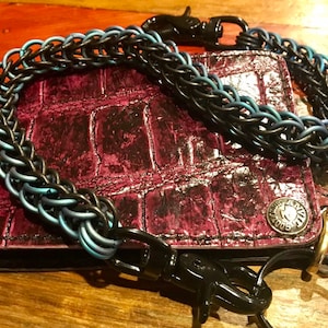 Titanium Full Monty Wallet Chain