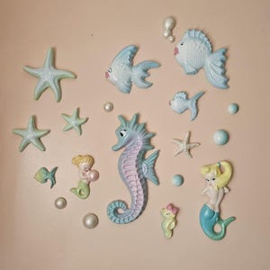 Kitsch Bombshell Mermaid Wall Plaque - Vintage style retro chalkware, Lefton, Norcrest, Tretchikoff, bathroom image 9