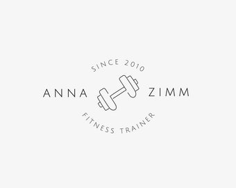 Editable Logo Design | Business Logo | Minimalist Logo | Blog Logo | DIY Logo | Modern Logo | Yoga Logo | Company Logo | Instant Download