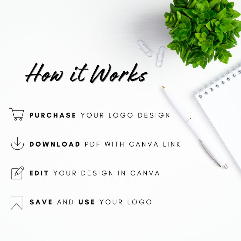 Editable Logo Design Business Logo Minimalist Logo Blog Logo DIY Logo ...