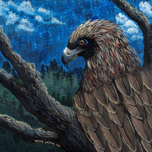 Golden Feathers-Print