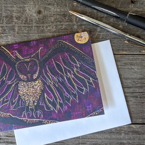 Spirit of the Owl Notecard