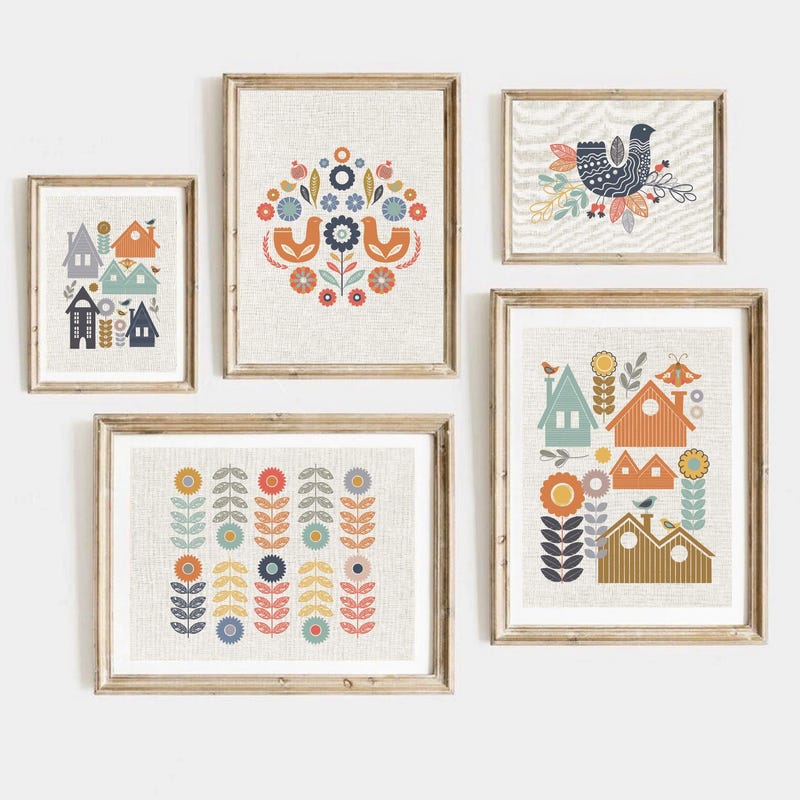 Scandanavian Wall Art - Etsy